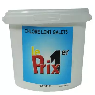 Chlore Lent galets - 4KG